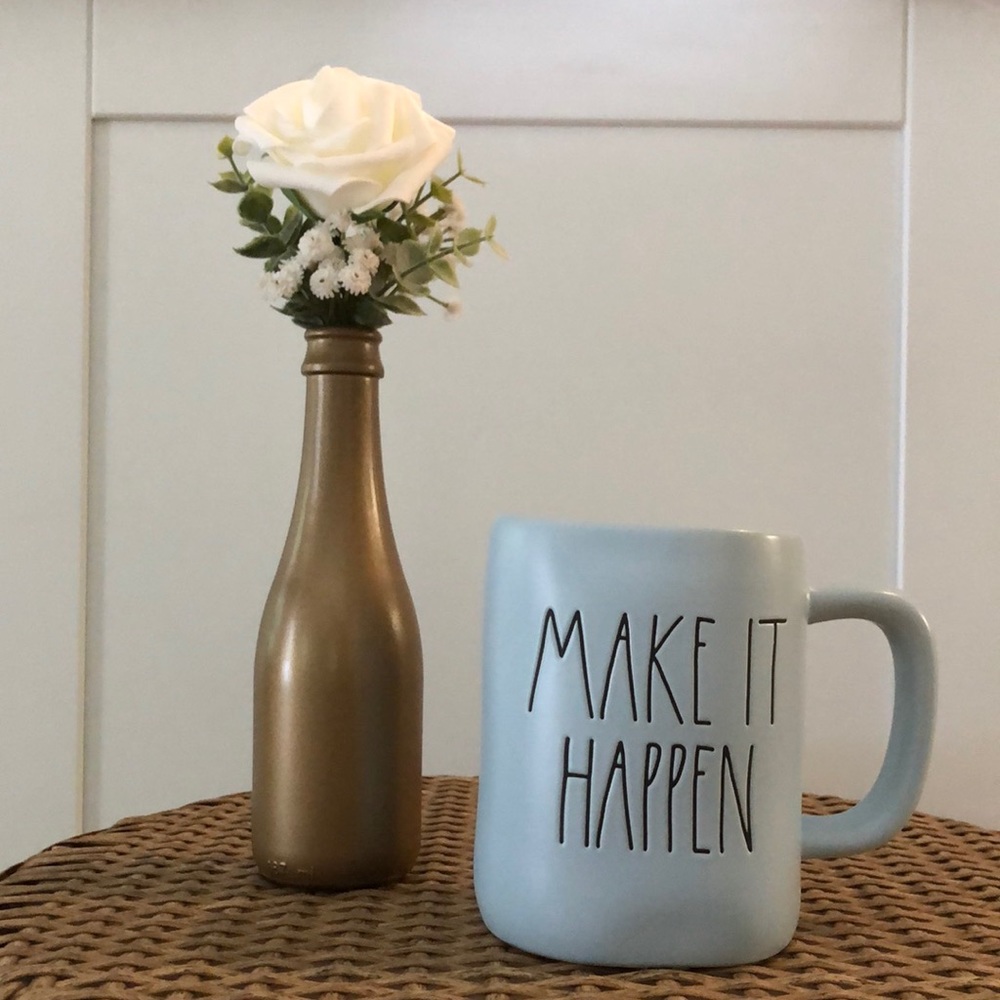 RAE DUNN Mug - Blue - Make it Happen